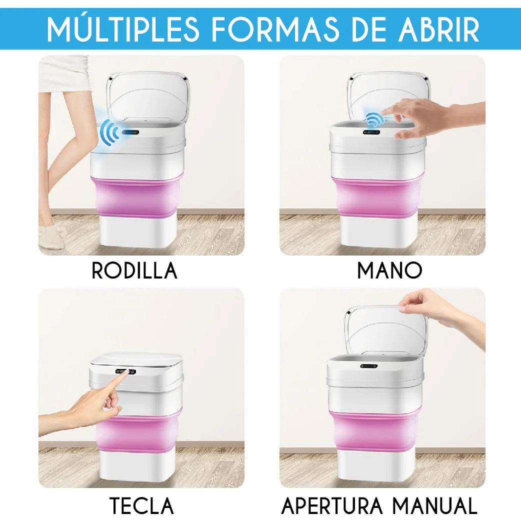 Zafacón con sensor