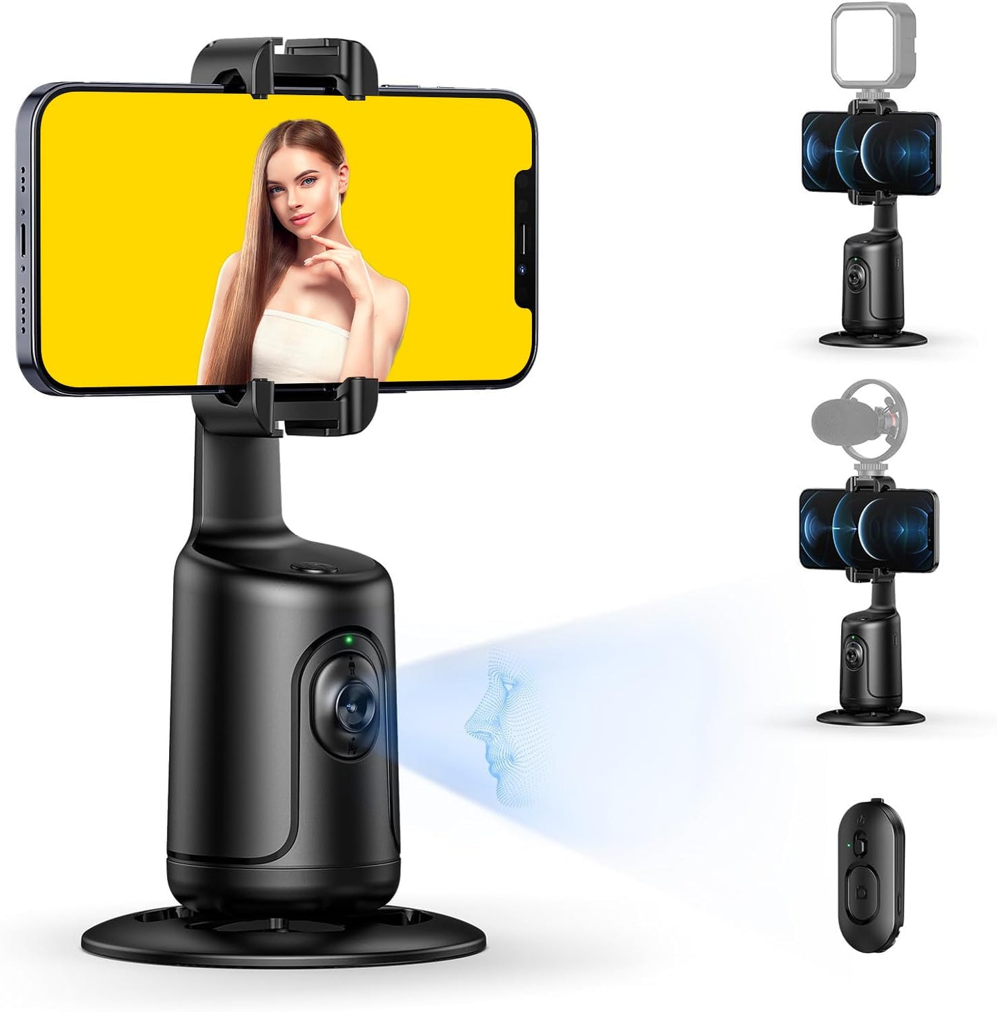 Trípode de seguimiento facial automático